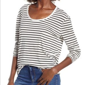 ❗️BP Raw Edge Long Sleeve Shirt